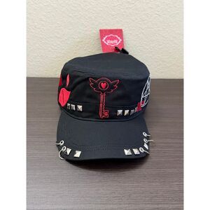 Hazbin Hotel Grommet Hardware Stud Cadet Hat